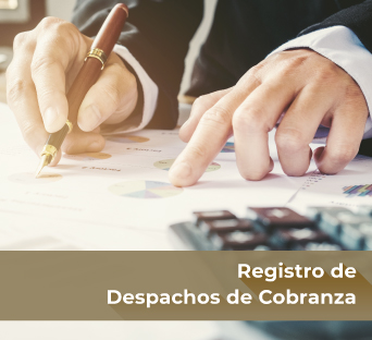 Registro de despachos de cobranza