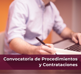 Convocatoria de Procedimientos de Contratación