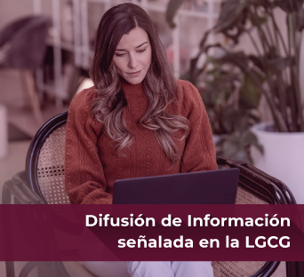 Difusión de la LGCG